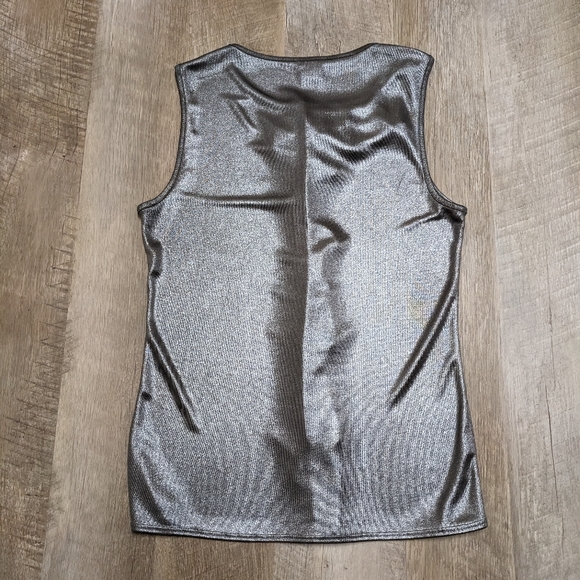 Ann Taylor Metallic Sleeveless Top - Picture 4 of 7